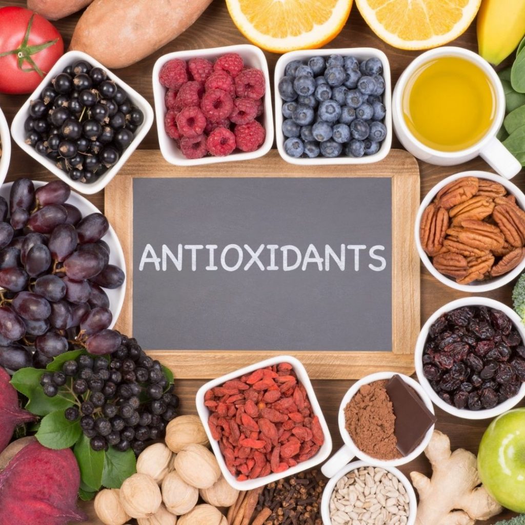 Buah dan sayuran kaya antioksidan